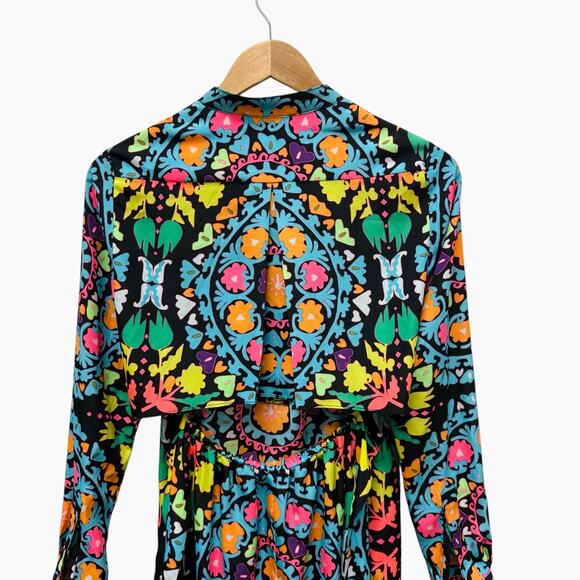 Mara Hoffman Neón Vent Back Mini Dress‎ Women’s Size XS - Picture 7 of 9